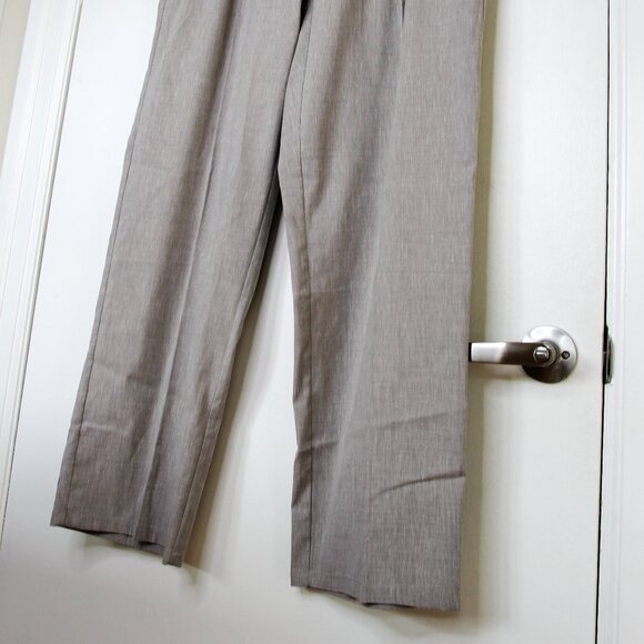 BNWT SS25 LES DEUX REECE PLEATED SLUB SUIT PANTS 34 - Picture 6 of 13